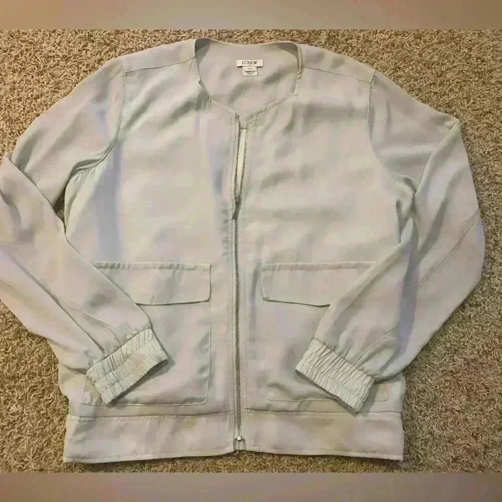 J. Crew Drapery Collarless Women’s Blazer Jacket Size XXS